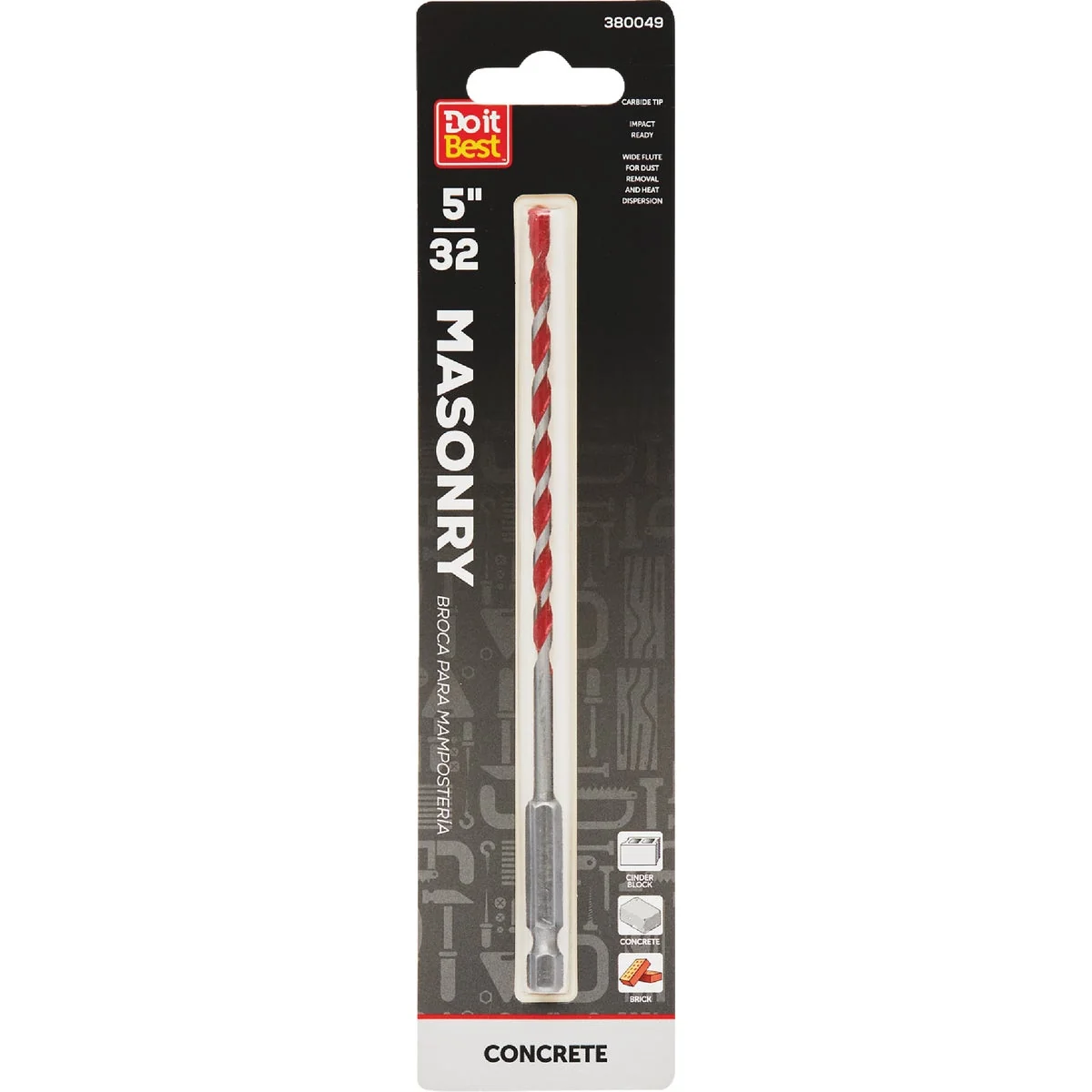 World-Class 5 32 x 6 Masonry Bit Minimalist