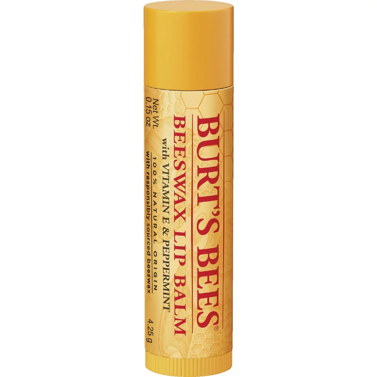 Exclusive Burt's Bees Beeswax Lip Balm Single Pack Elegant