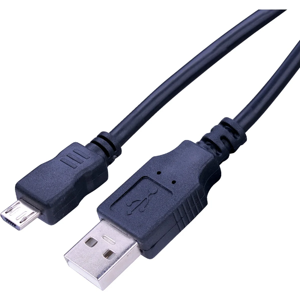 Original Blue Jet 3 Ft. Black Micro USB-B to Type-A USB Charging Sync Cable Official