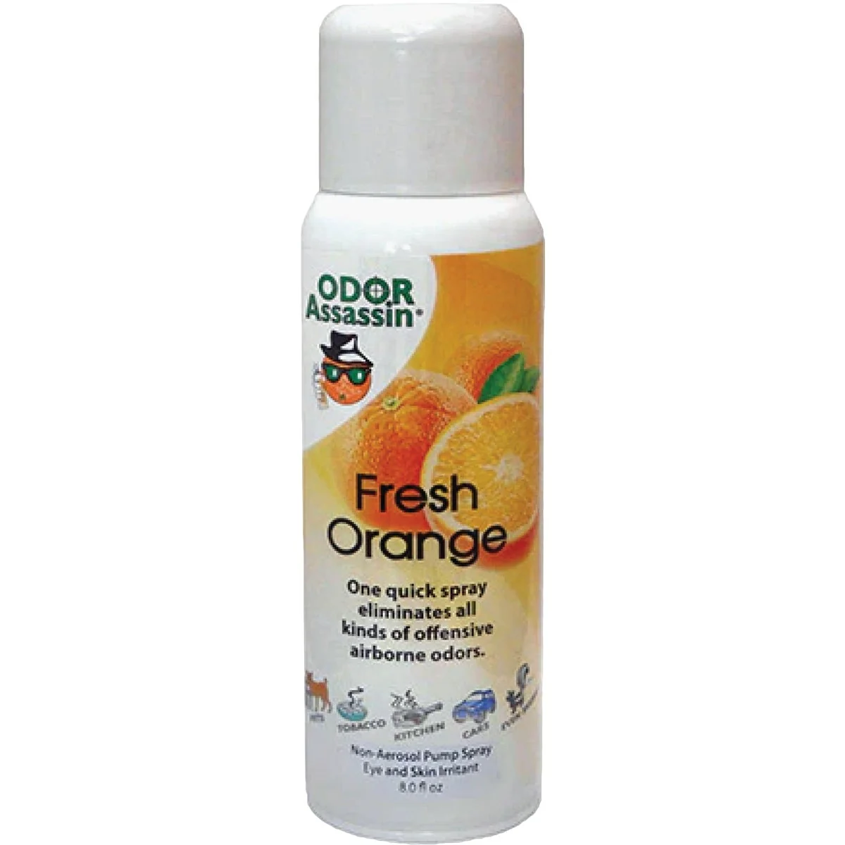 Traditional Odor Asssassin 8 Oz. Orange Easy Pump Spray Can High-Performance