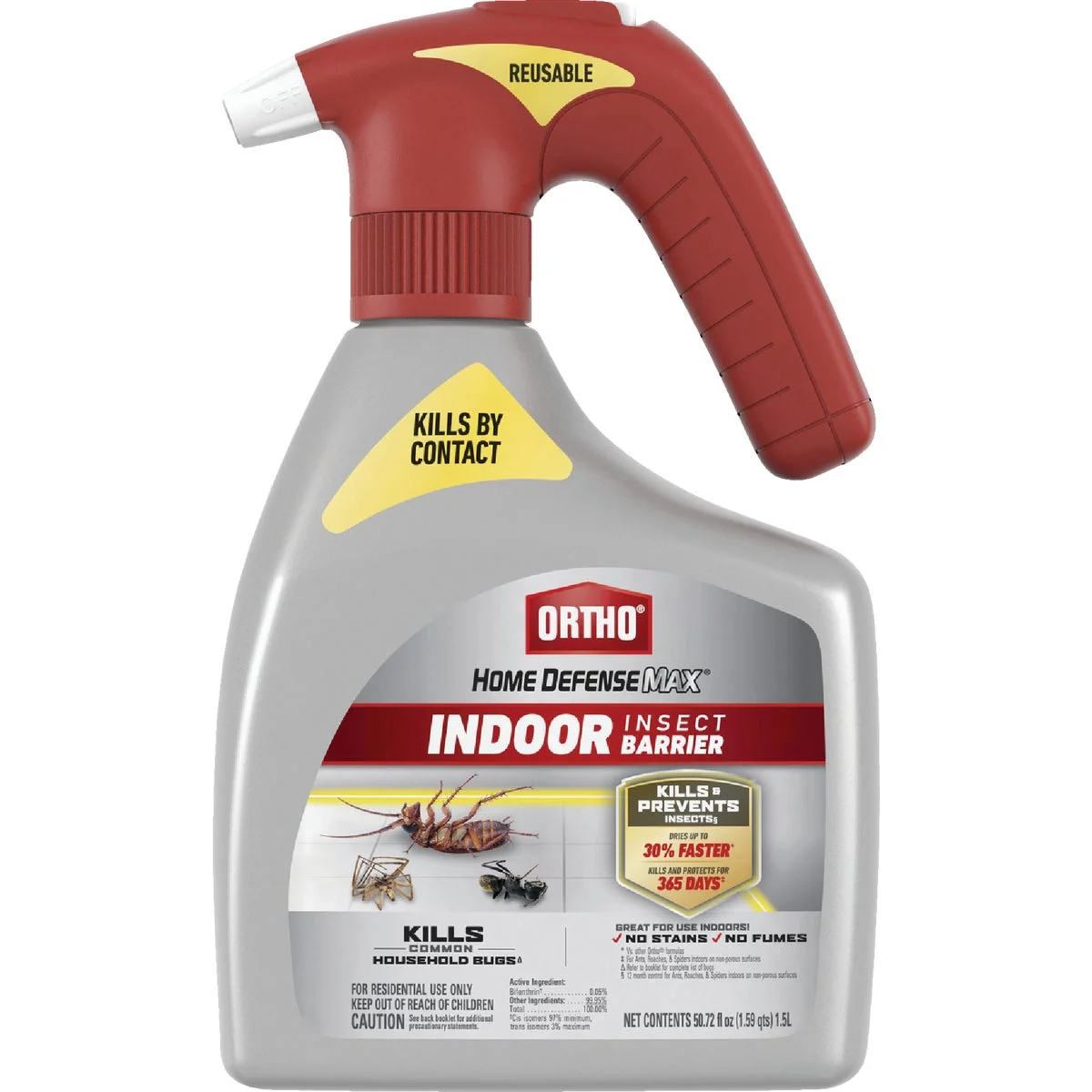 Casual Ortho Home Defense MAX 50 Oz. Battery Powered Sprayer Indoor Insect Barrier High-Grade