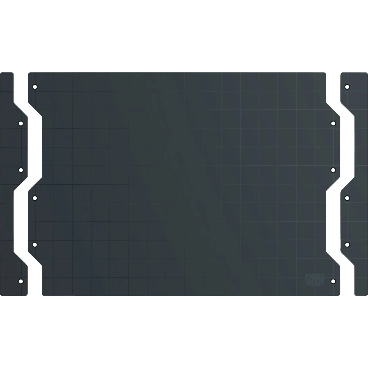 Trusted Gator Magnetics 1.5 x 12 Black 16-Gauge Galvanized Steel Wall Target Edge Cap 2-Pack Fashionable