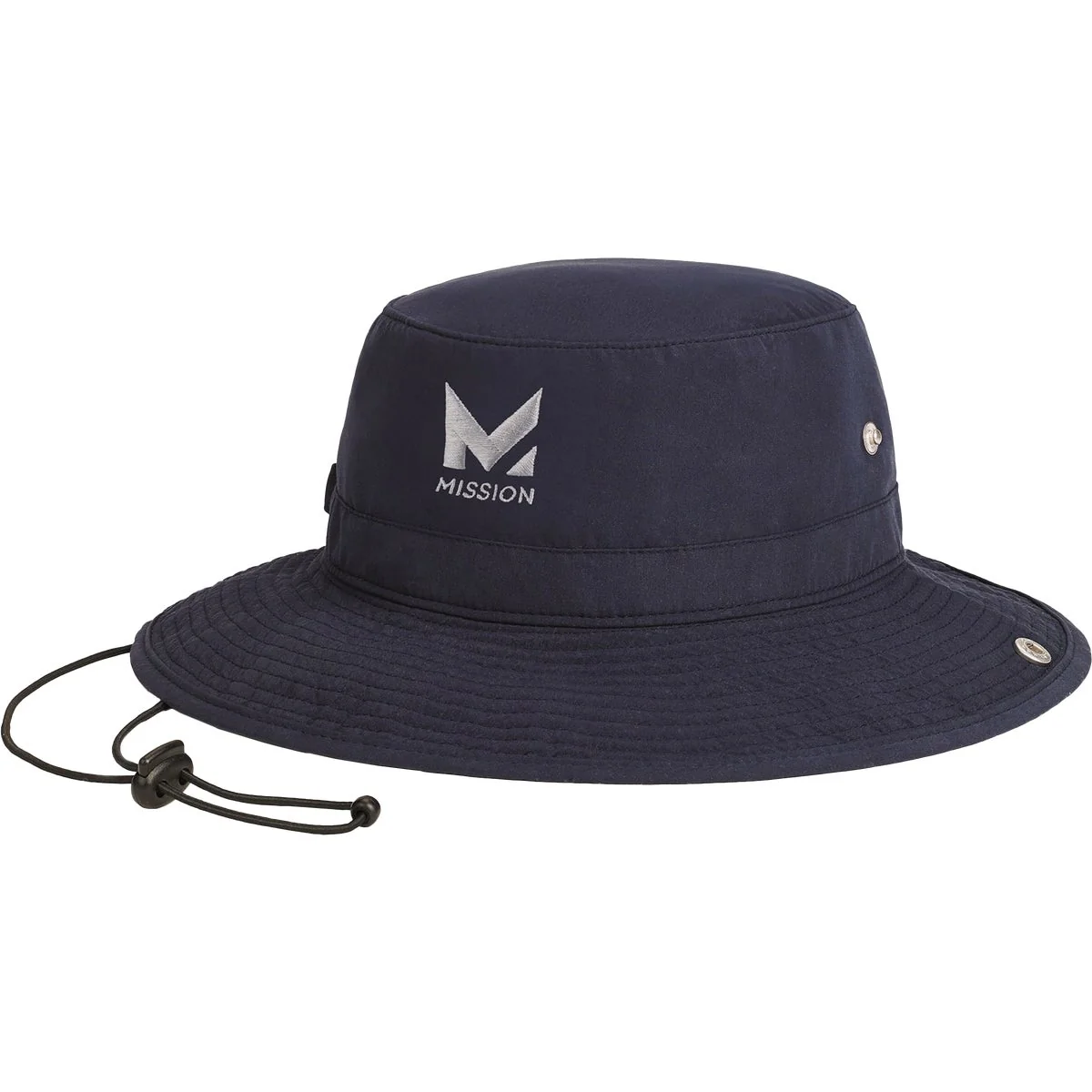 Sophisticated Mission Navy Blue Cooling Bucket Hat Relaxed