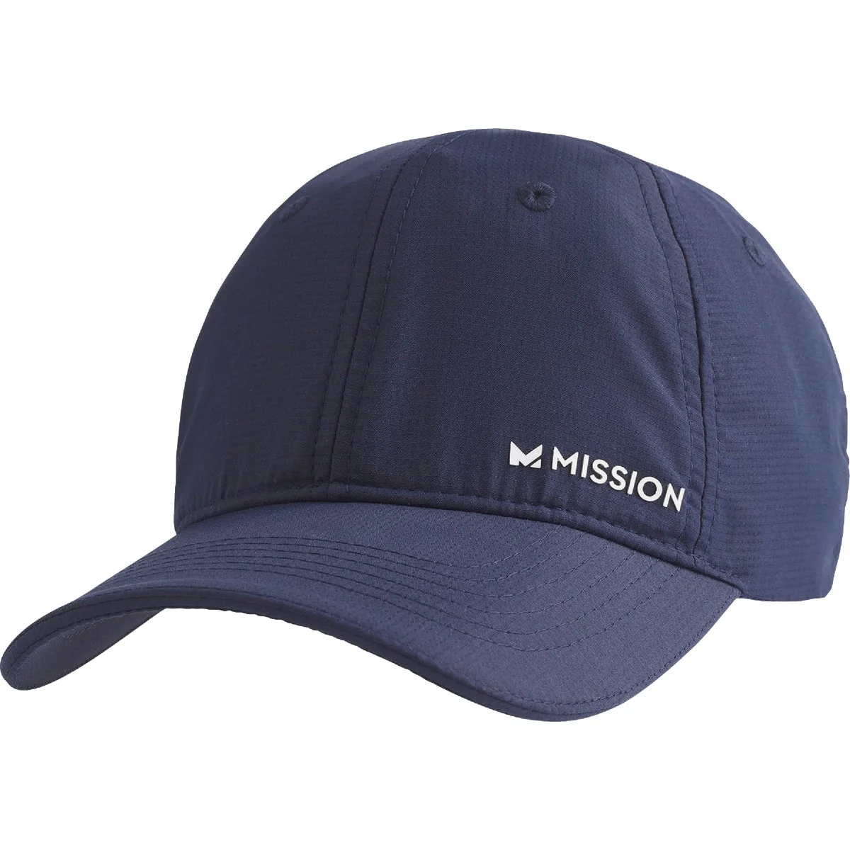 Genuine Mission Navy White Performance Baseball Hat High-Grade