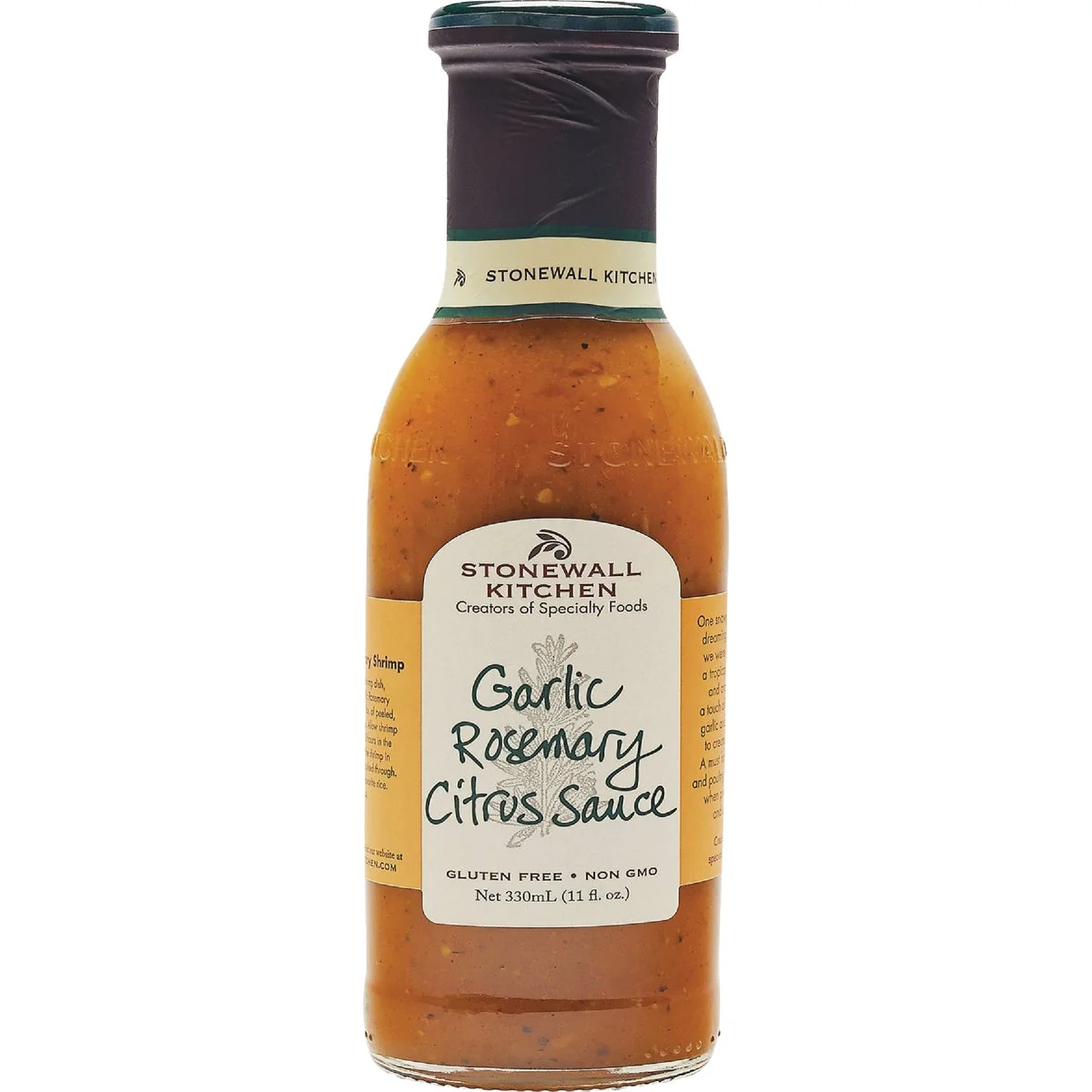 Stylish Stonewall Kitchen 11 Oz. Garlic Rosemary Citrus Sauce Sophisticated