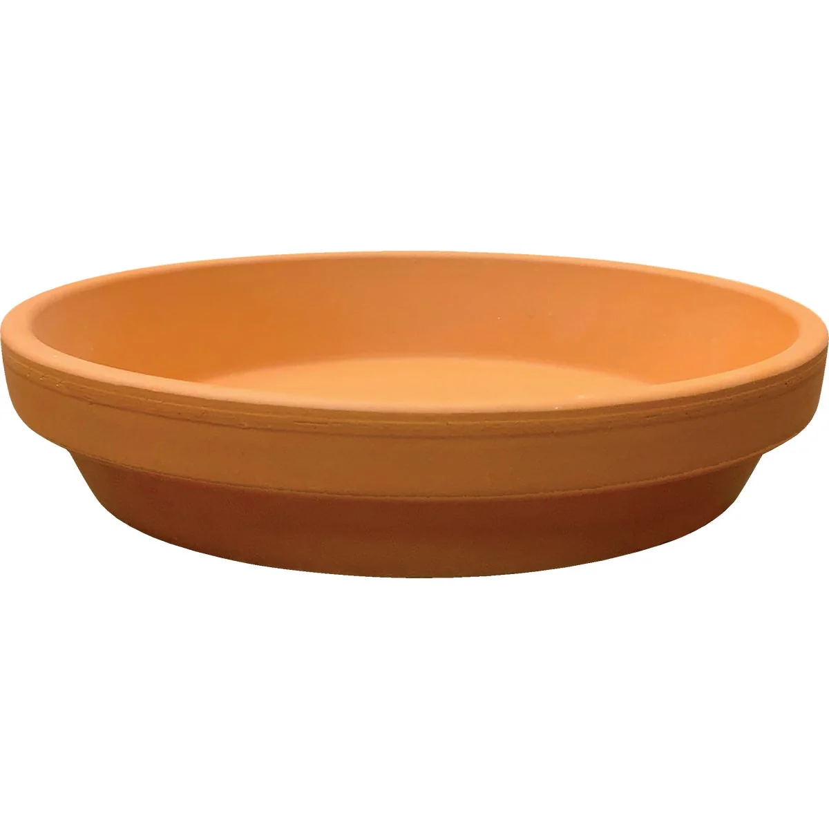 Refined Ceramo 8 In. Terracotta Clay Standard Flower Pot Saucer First-Class