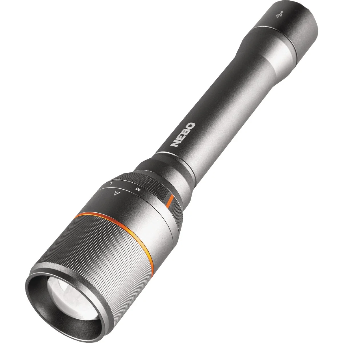 Expertly Made Nebo DaVinci LED Rechargeable Flashlight with Power Bank 5-Pack Smooth
