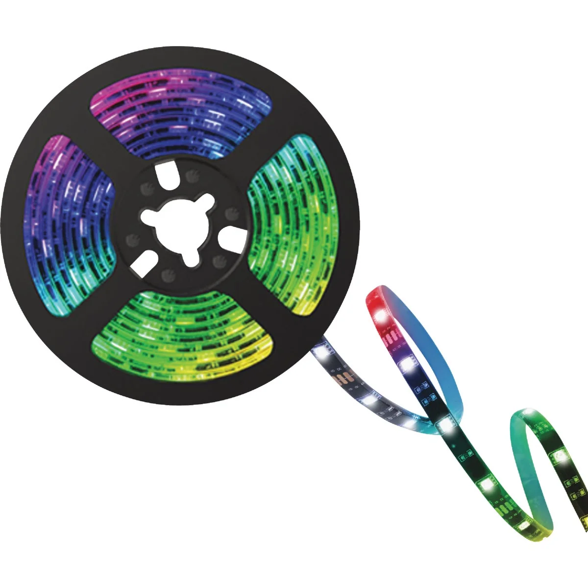 Relaxed Energizer 50 Ft. Smart RGB IC Outdoor WiFi LED Strip Light Set Fine