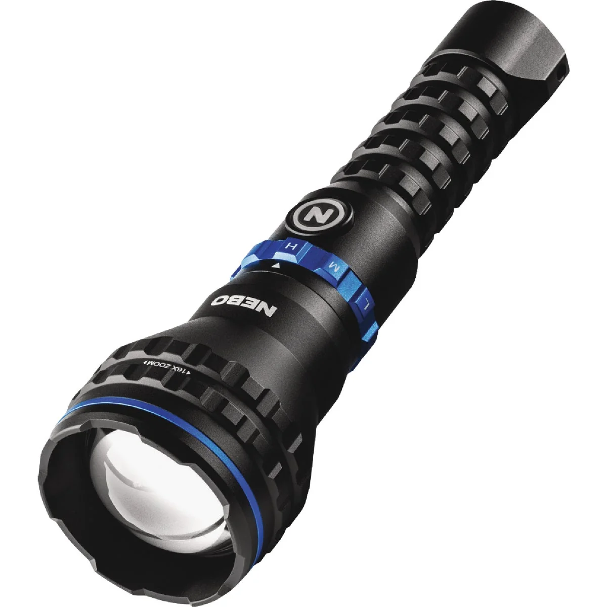 Recyclable Nebo Luxtreme Blueline 1 2-Mile Rechargable 15X Zoom Spotlight Flashlight combo. Exclusive