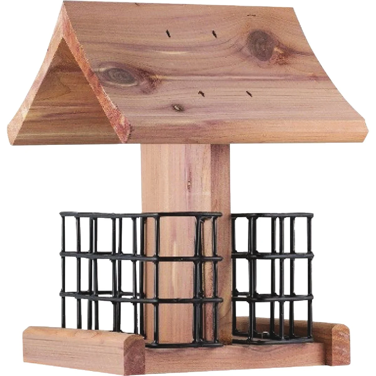 Sophisticated Valley Splendor Cedar Double Suet Feeder Optimized