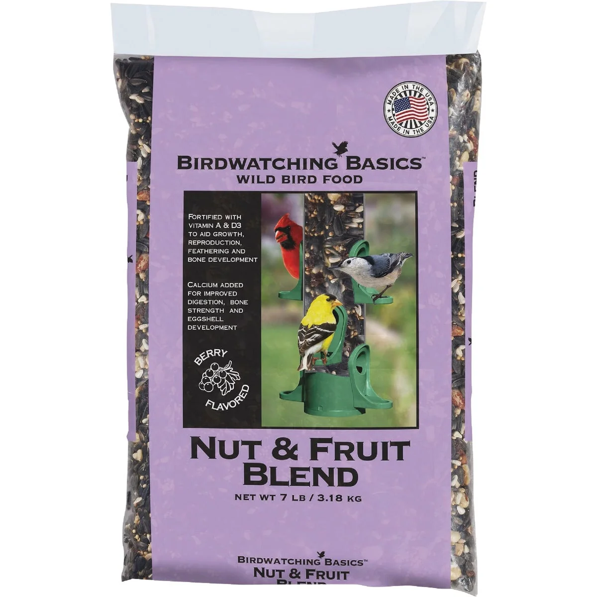 Secure Birdwatching Basics 7 Lb. Nut Fruit Blend Wild Bird Food Sophisticated