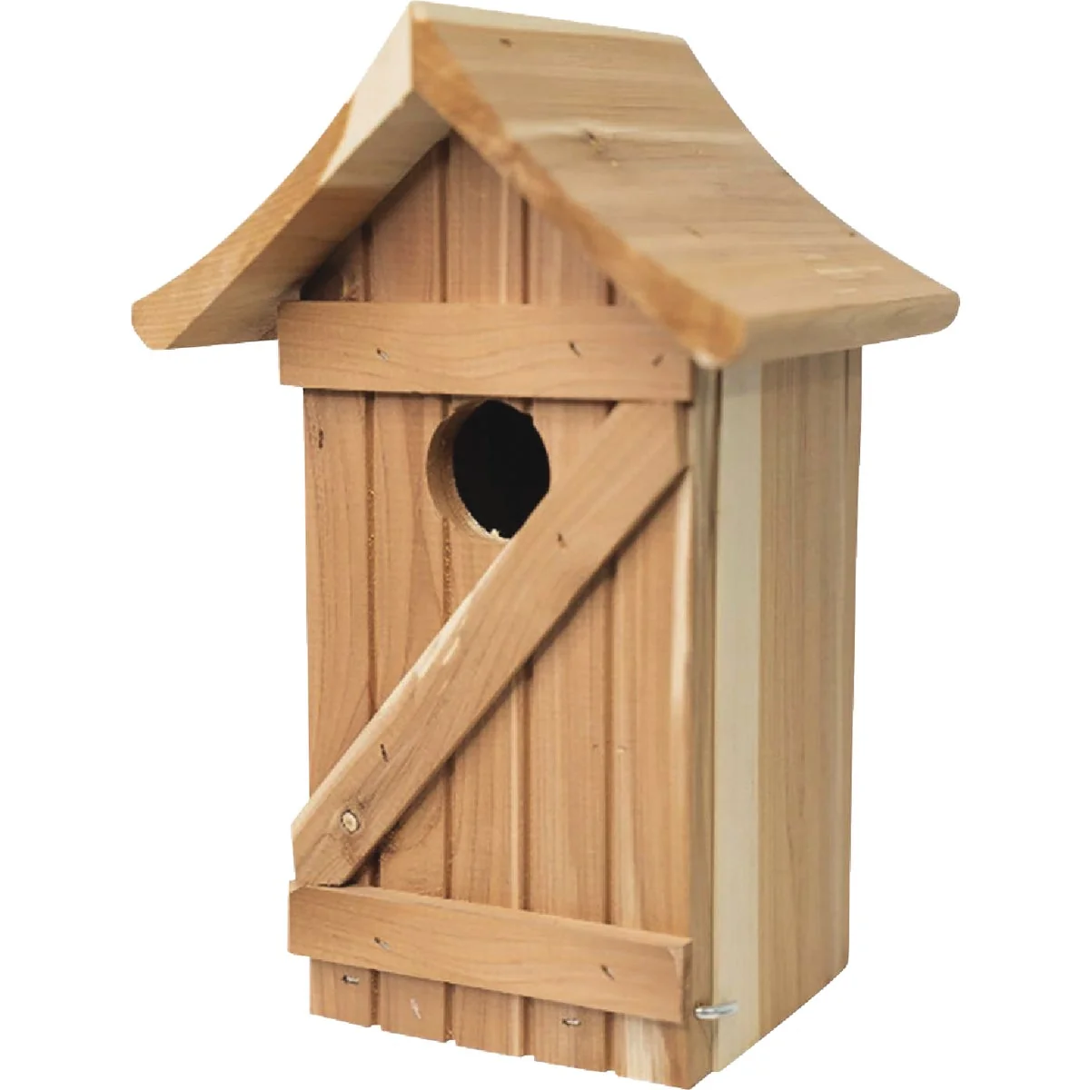 Stylish Valley Splendor Cedar Bluebird House Smooth