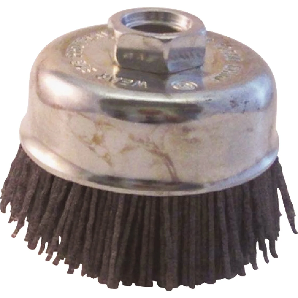 Expertly Made Dico Nyalox 3 In. x 5 8 In.-11 Coarse Gray Angle Grinder Cup Brush Long-Lasting