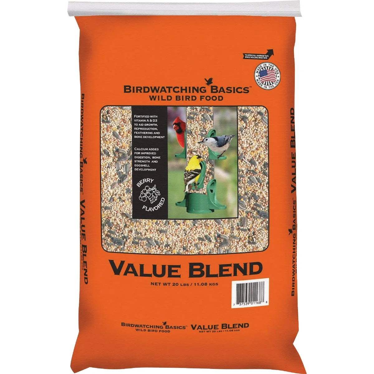 Authentic Birdwatching Basics 20 Lb. Value Blend Wild Bird Food Fashionable