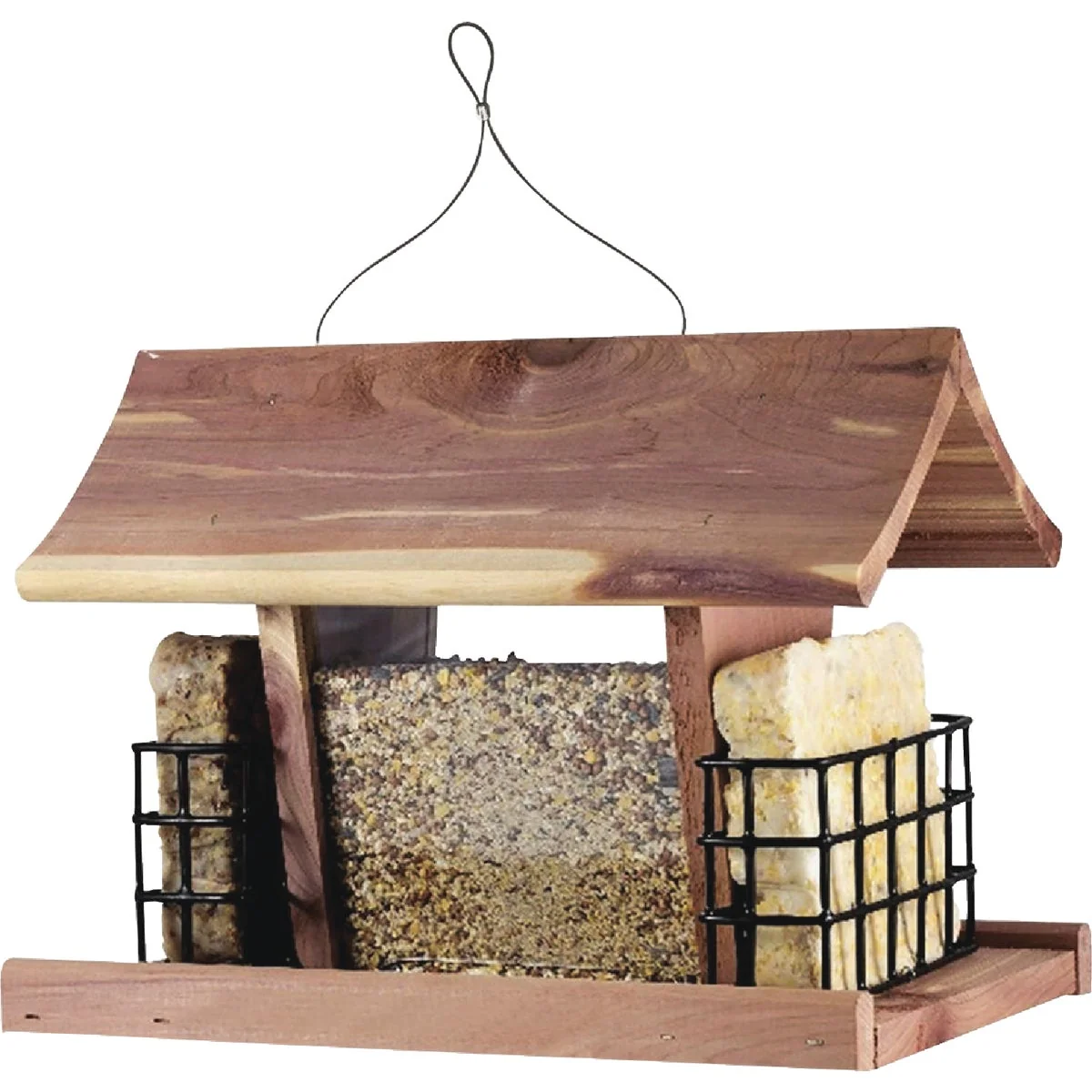 Casual Valley Splendor Cedar Hopper Suet Feeder Relaxed