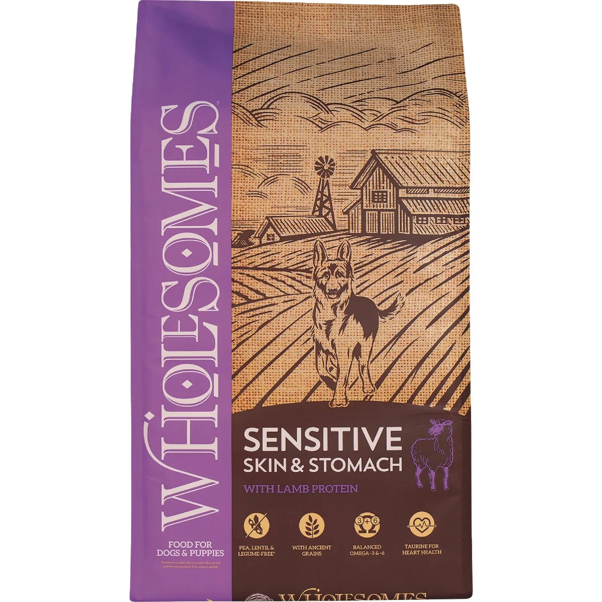 Green Wholesomes Sensitive 30 Lb. Lamb Dry Dog Food Exclusive