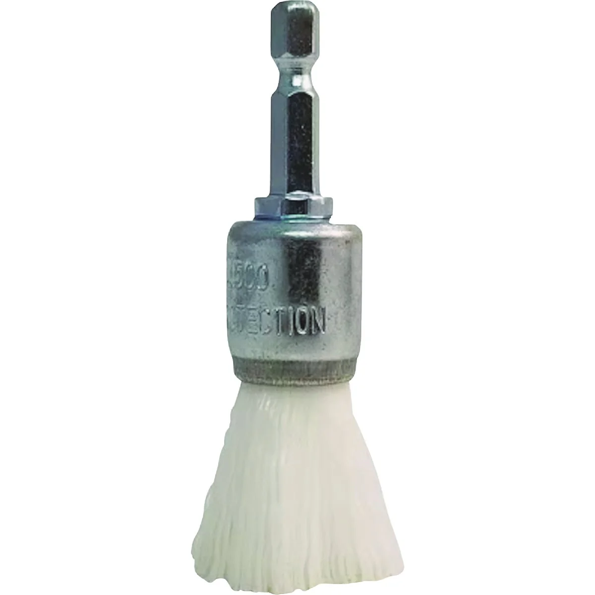 Recyclable Dico Nyalox 3 4 In. White Nylon Non-Abrasive Drill-Mounted Brush Carefully Designed