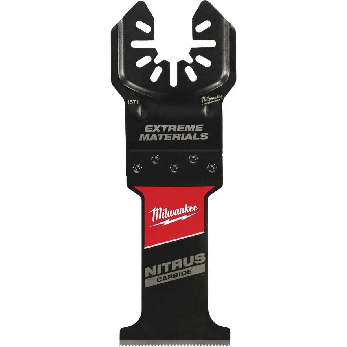 Advanced Milwaukee NITRUS CARBIDE 1-3 8 In. Extreme Materials Universal Fit OPEN-LOK Oscillating Blade 5-Pack Relaxed
