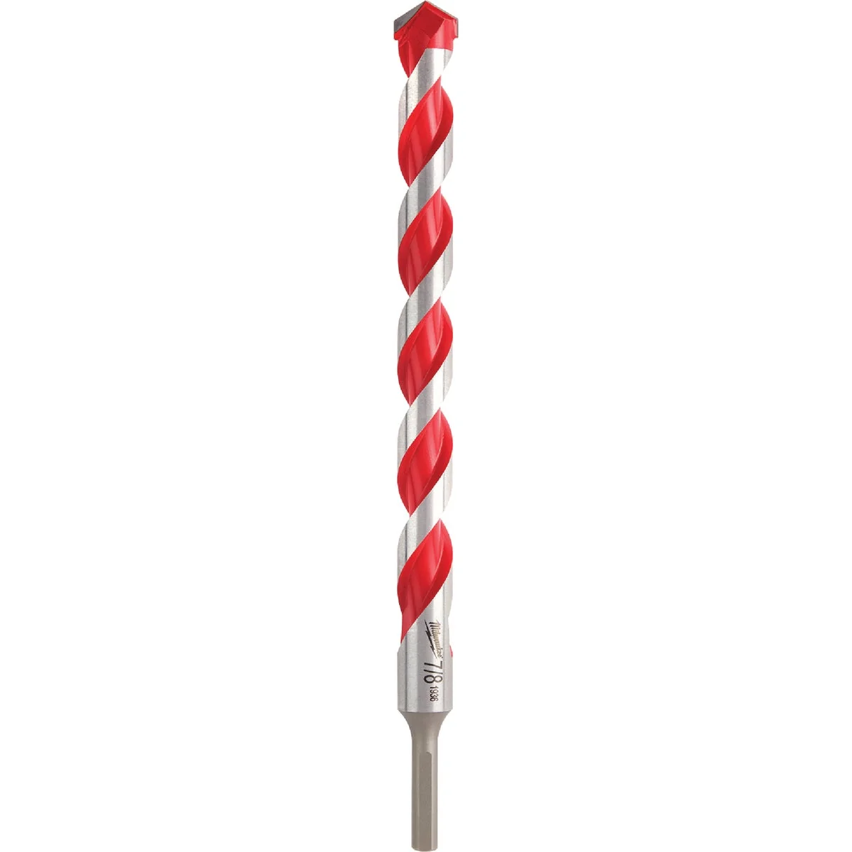 Elite Milwaukee SHOCKWAVE 7 8 In. x 12 In. Impact Duty Masonry Carbide Hammer Drill Bit Secure