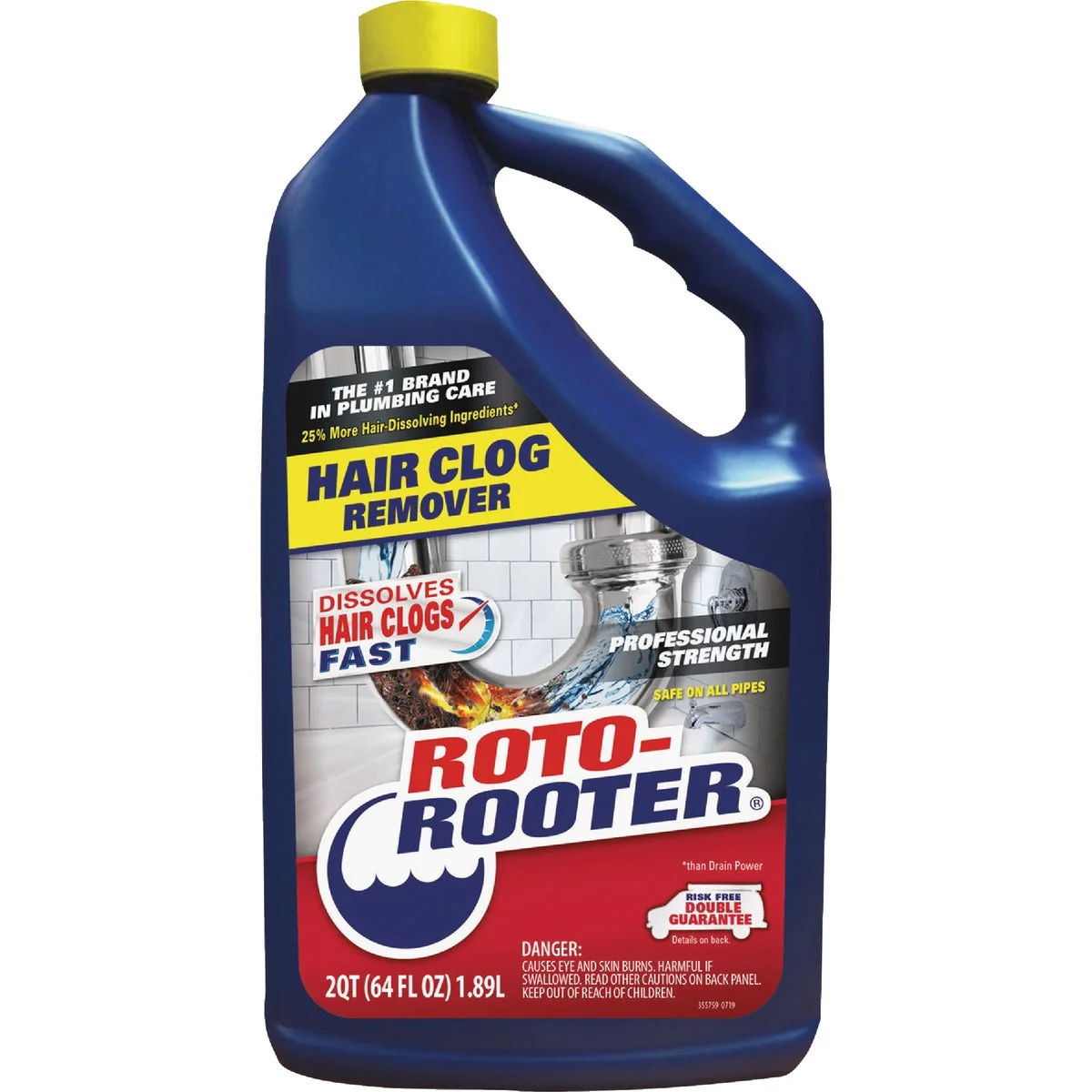Green Roto-Rooter 64 Oz. Hair Clog Remover Fashionable