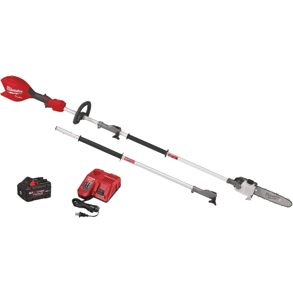 Clean M18 FUEL Pole Saw w QUIK-LOK Kit Exclusive