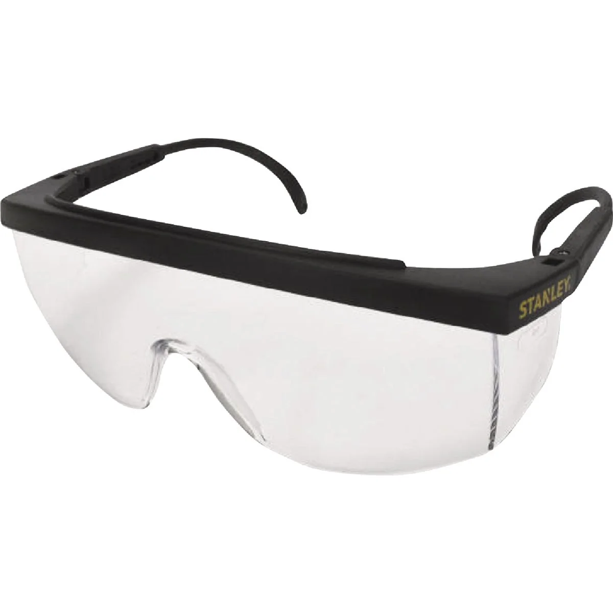 Prestigious Stanley Adjustable Frame Over the Glass Safety Glasses with Clear Lens Consistent