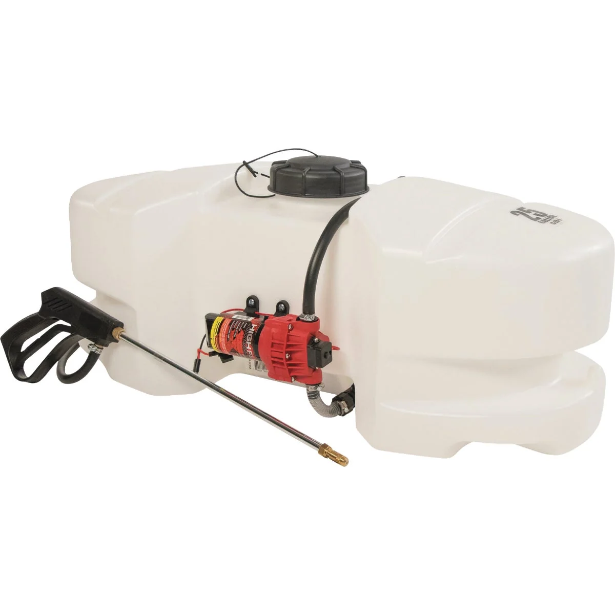 Lightweight Fimco 25 Gal. Spot Sprayer With Deluxe Spray Wand Safe