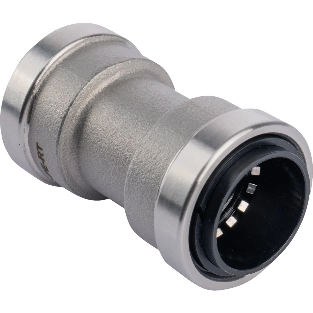 Authentic QuickFitting 3 4 In. Push-to-Connect Stainless Steel Straight Coupling Solid