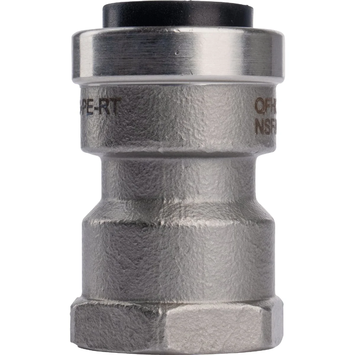 Premium Material QuickFitting 1 2 In. Push-to-Connect x 1 2 In. FNPT Stainless Steel Straight Female Adapter Traditional