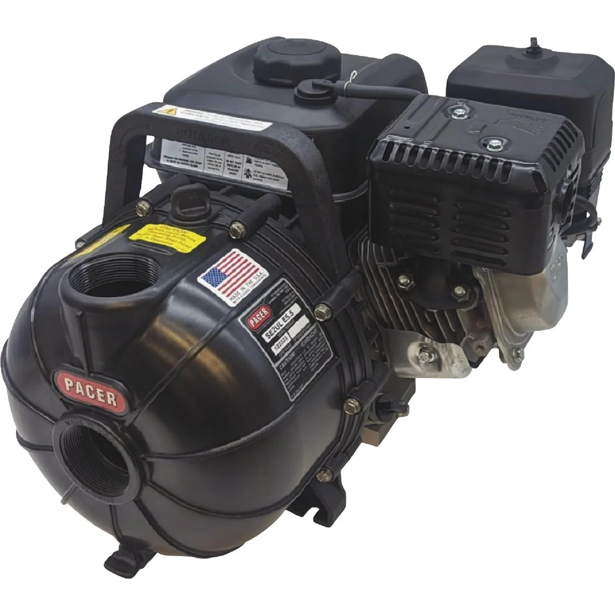 Luxury Pacer S Series 6 HP Gas Engine Transfer Pump Premium