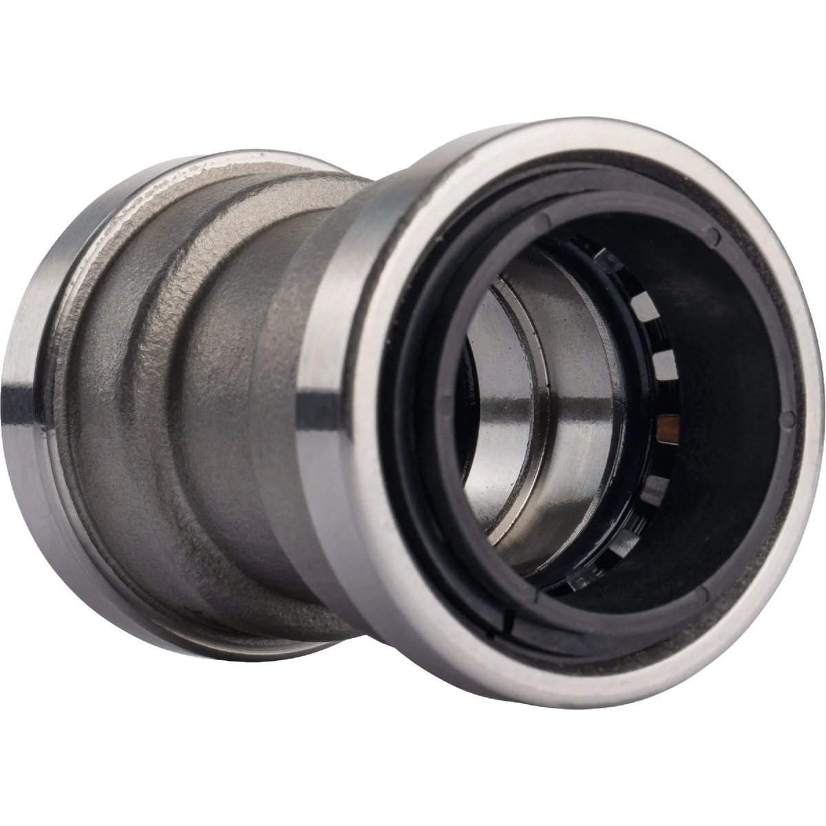 Reliable QuickFitting 1 In. Push-to-Connect Stainless Steel Straight Coupling High-Performance