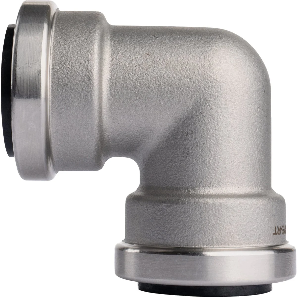 Premium QuickFitting 1 In. x 1 In. Push-to-Connect Stainless Steel 90-Degree Elbow Innovative