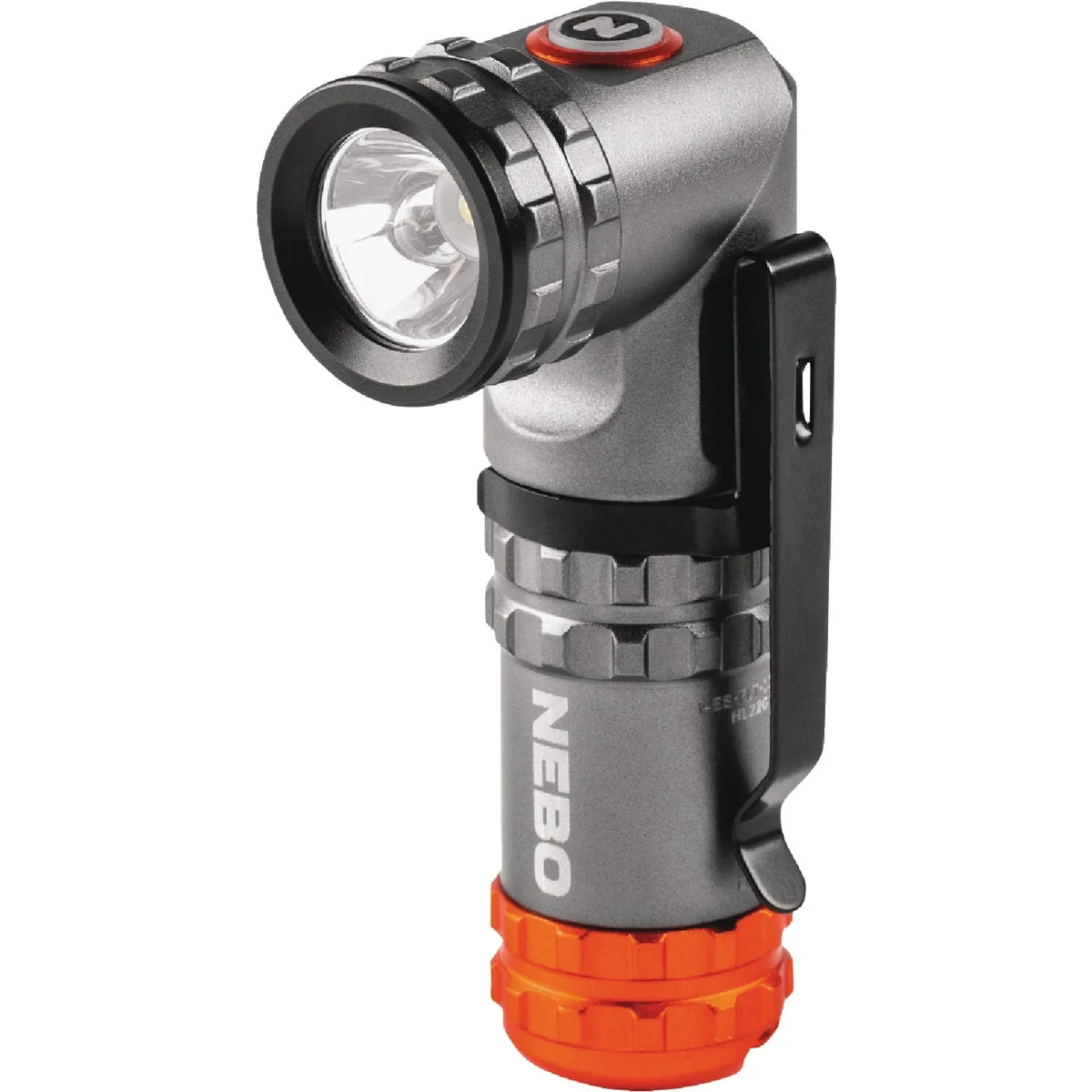 Secure Nebo Franklin Swivel LED Rechargeable Compact Flashlight Solid