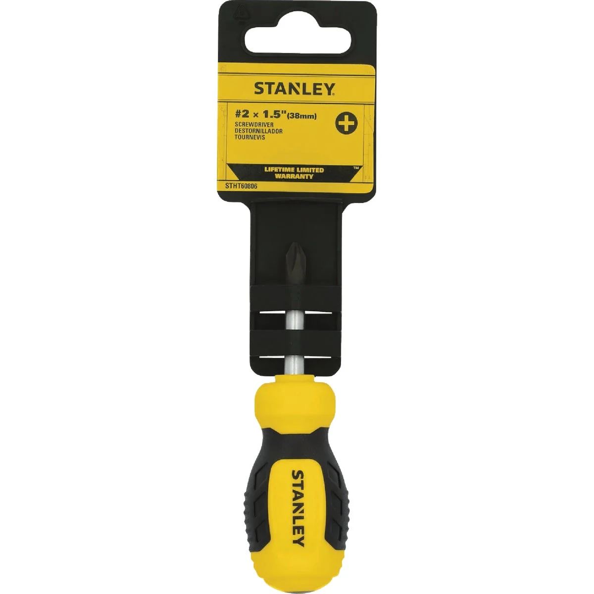 Fine Stanley 2 x 1.5 In. Phillips Screwdriver Reliable
