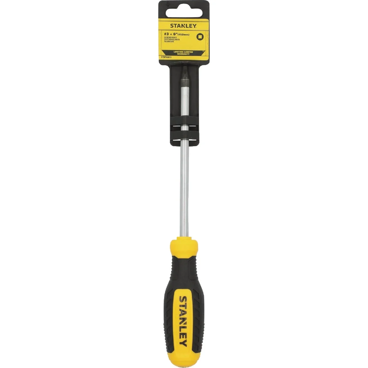 Quality Stanley 3 x 6 In. Square Recess Screwdriver Relaxed