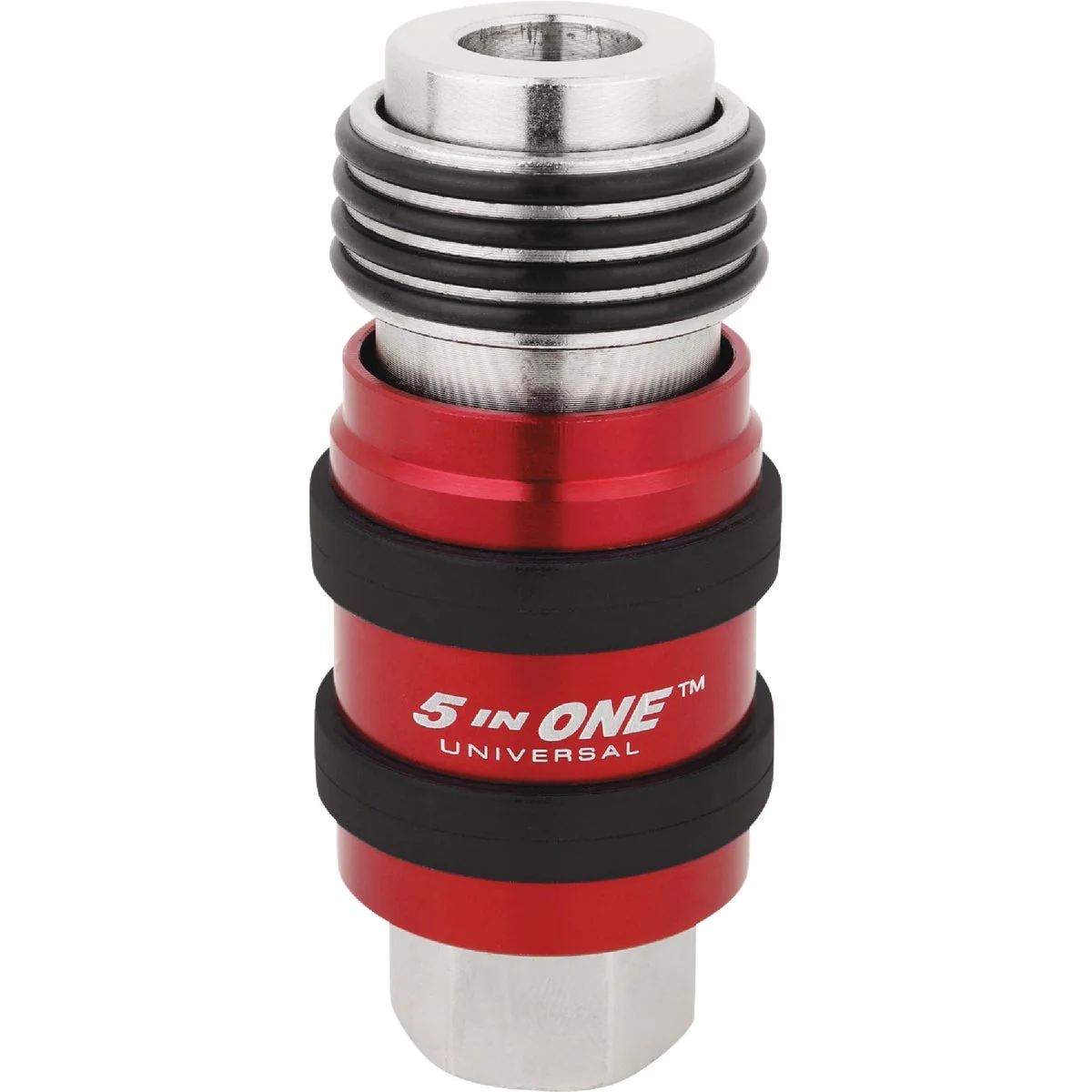 Innovative Milton 5-In-1 Universal Safety Exhaust Quick-Connect Industrial Coupler FNPT Excellent
