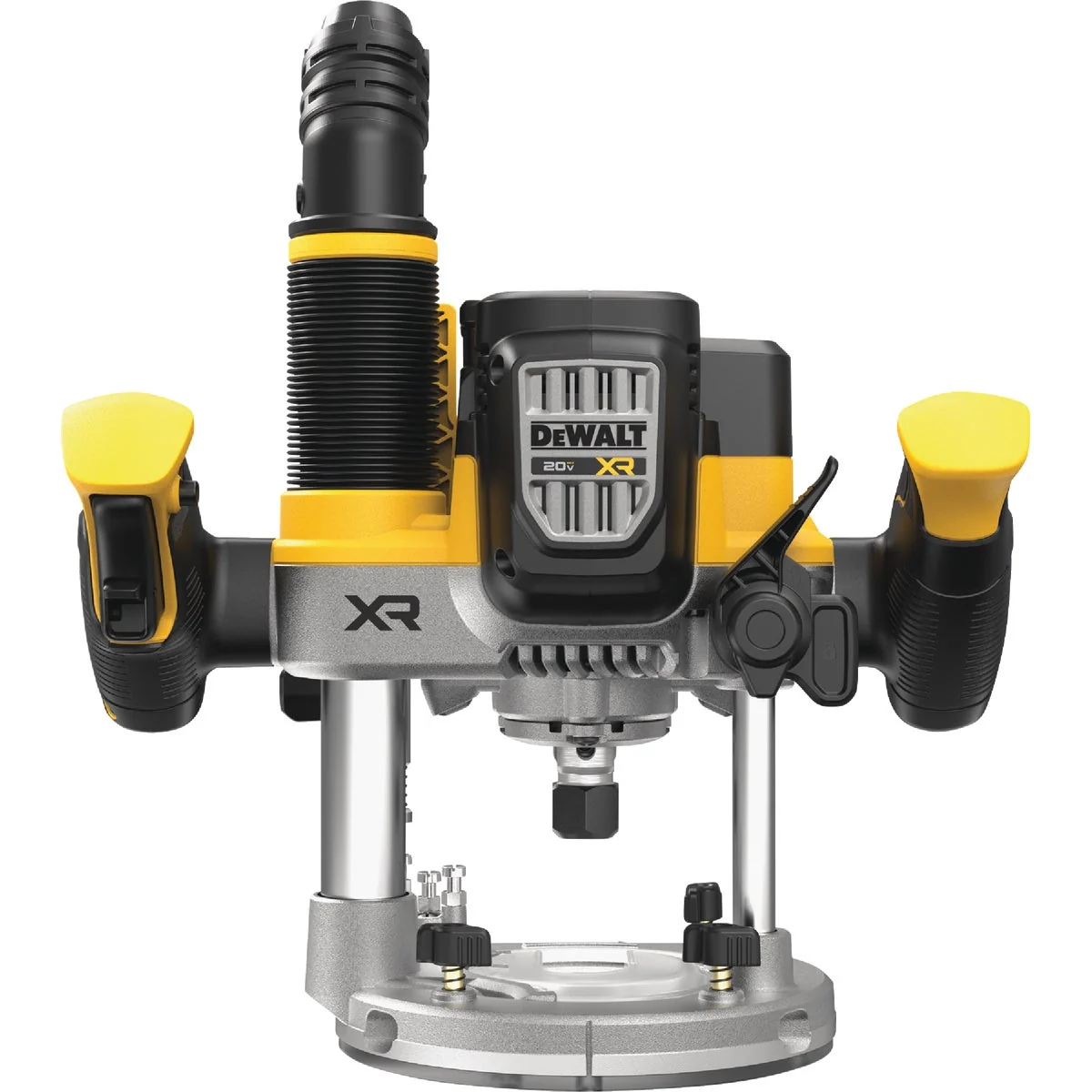 Authentic DEWALT 20V MAX XR Brushless 1 4 In. 1 2 In. 2.25 Peak HP Cordless Plunge Router Tool Only Crafted