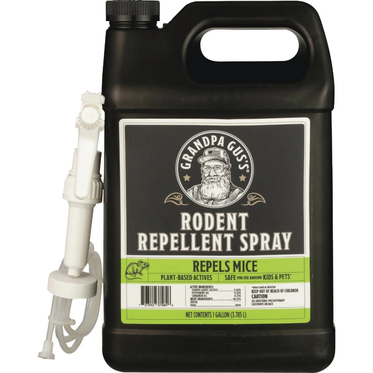 Detailed Grandpa Gus's 1 Gal. Ready To Use Trigger Spray Mouse Repellent Stylish