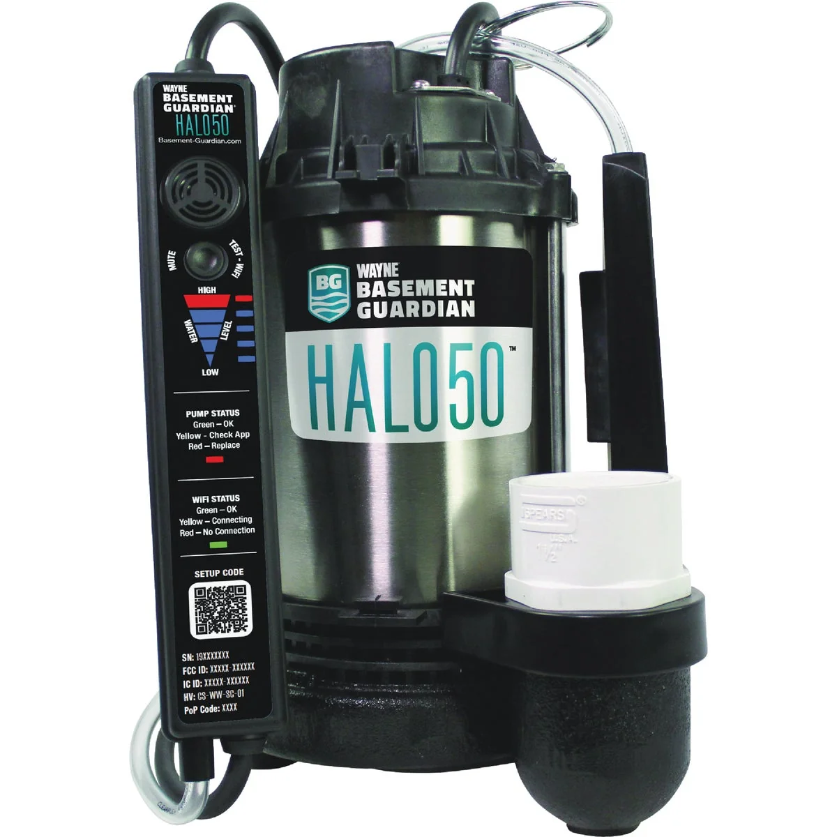 Dependable Wayne Basement Guardian HALO 1 2 HP 120V Smart Sump Pump Specialty