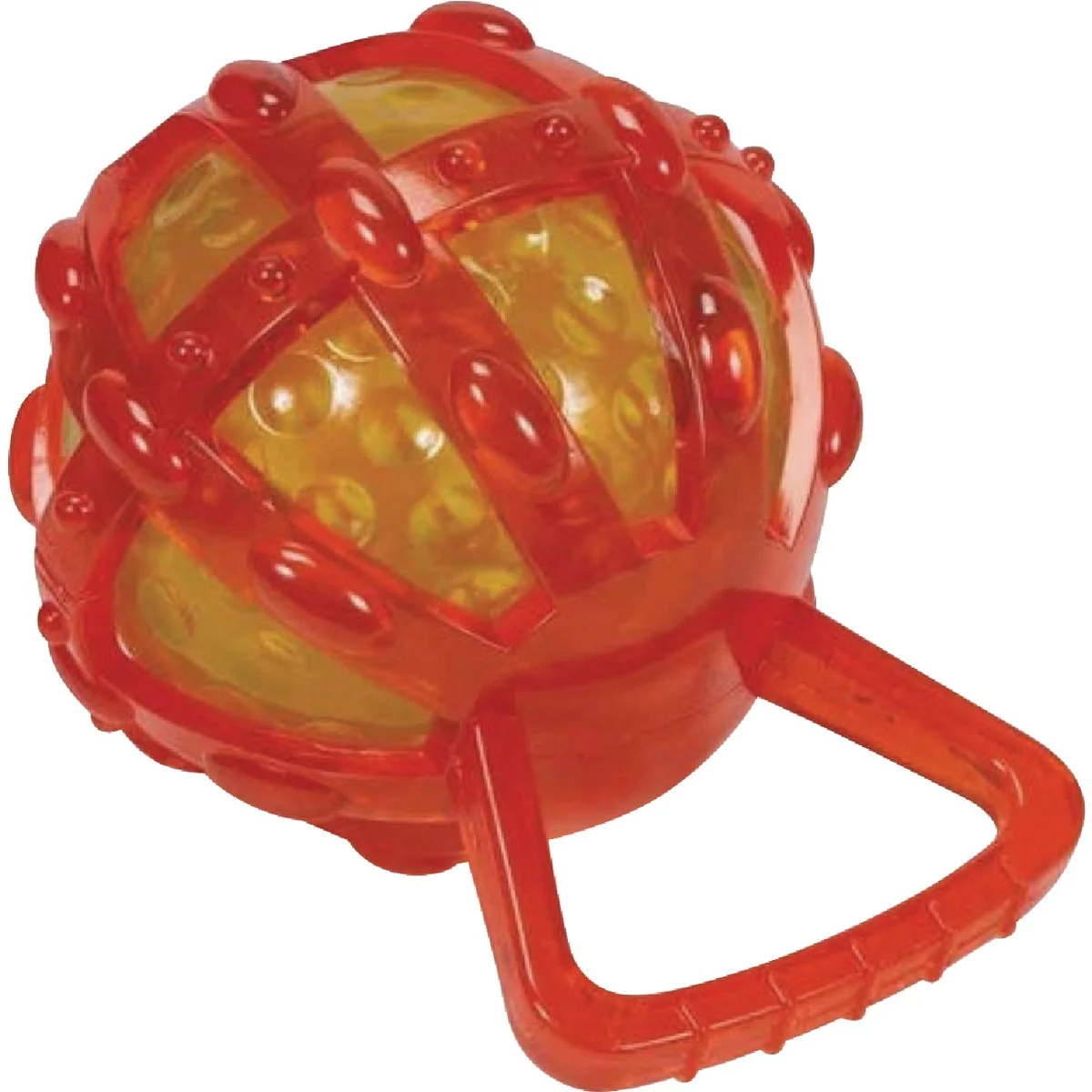 User-Friendly Boss Pet Chomper TPR Cage with Transparent Ball Dog Toy Efficient