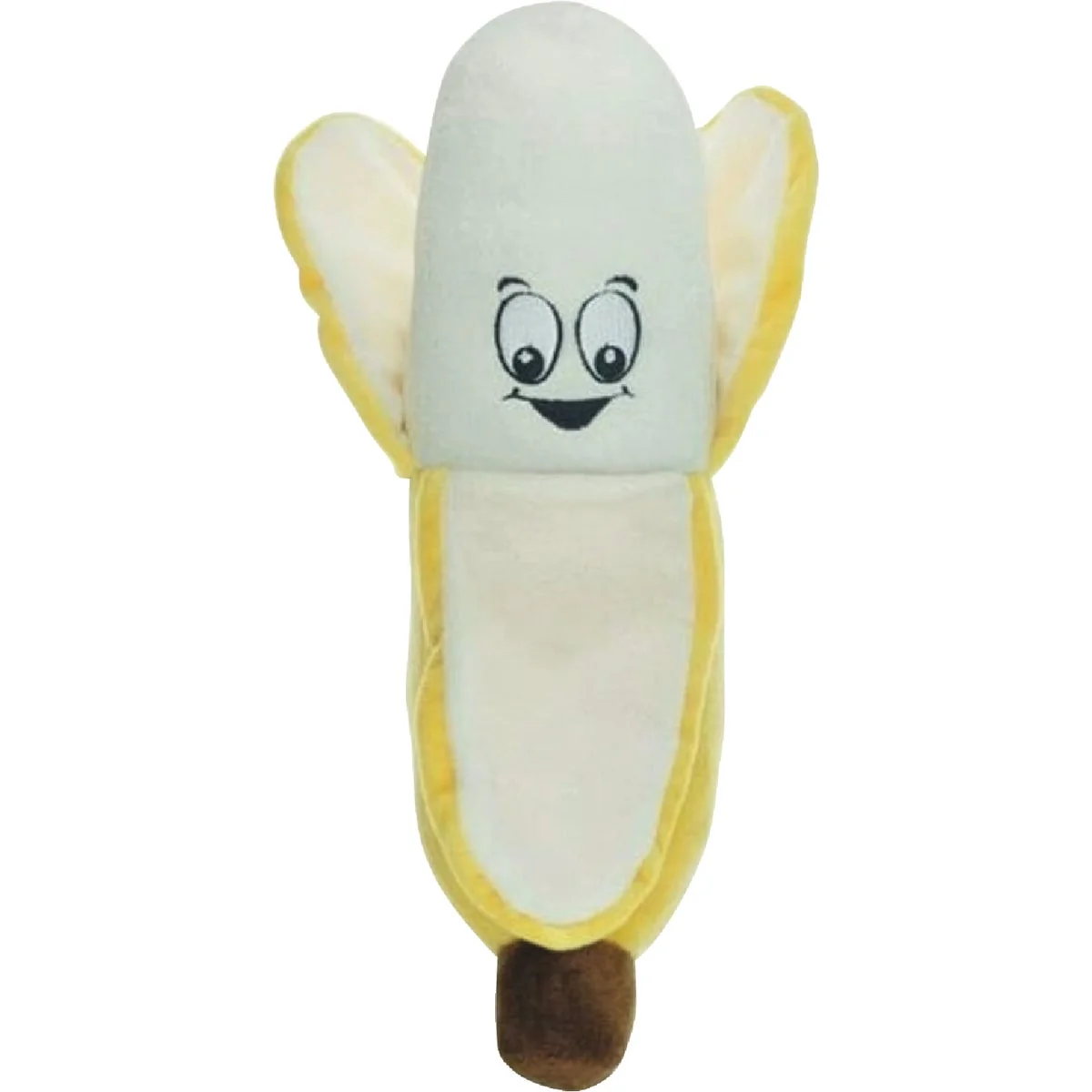Relaxed Boss Pet Chomper Food Junkeez Plush Banana Small Dog Toy Official