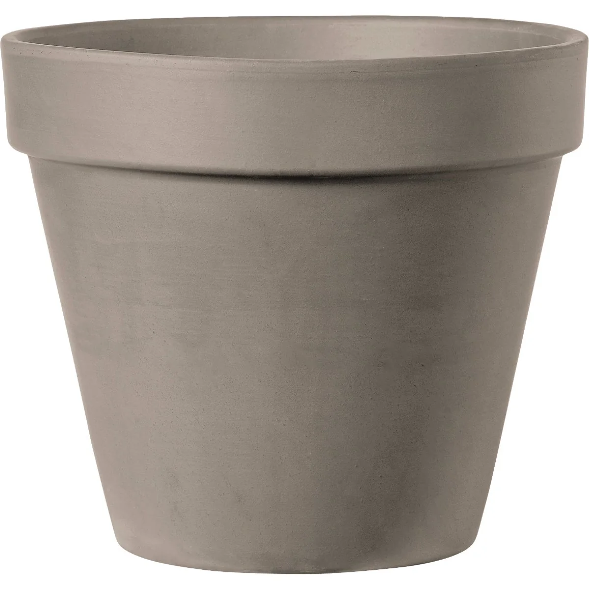 Recyclable Deroma 3.5 In. Grafite Clay Standard Planter Pure