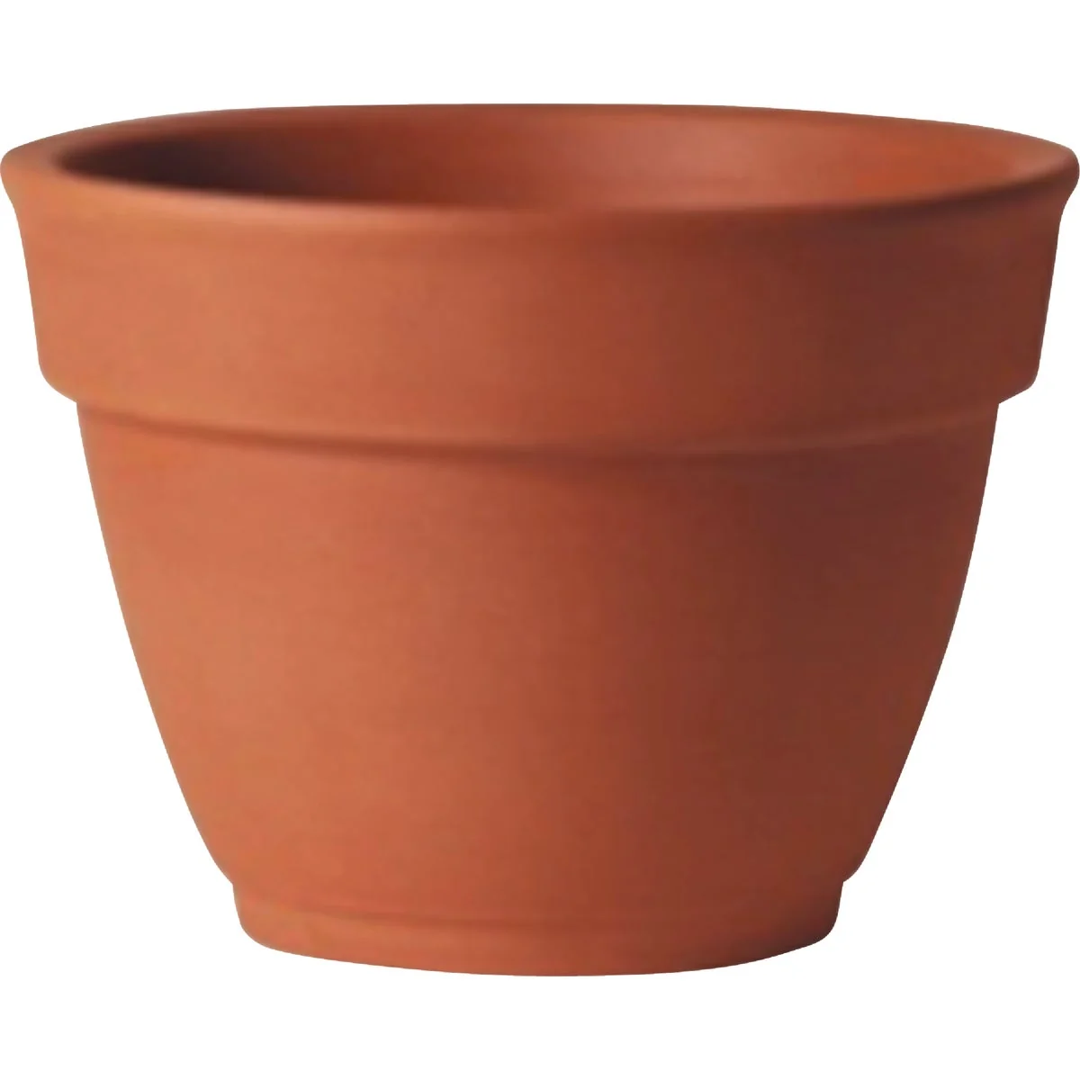 Efficient Deroma 4.3 In. Red Terra Cotta Clay Garden Bell Planter Stylish