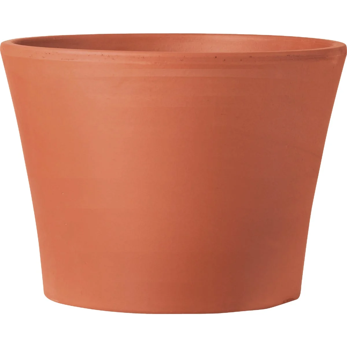 Reusable Deroma 4.3 In. Red Terra Cotta Clay Half Cone Planter Trendy