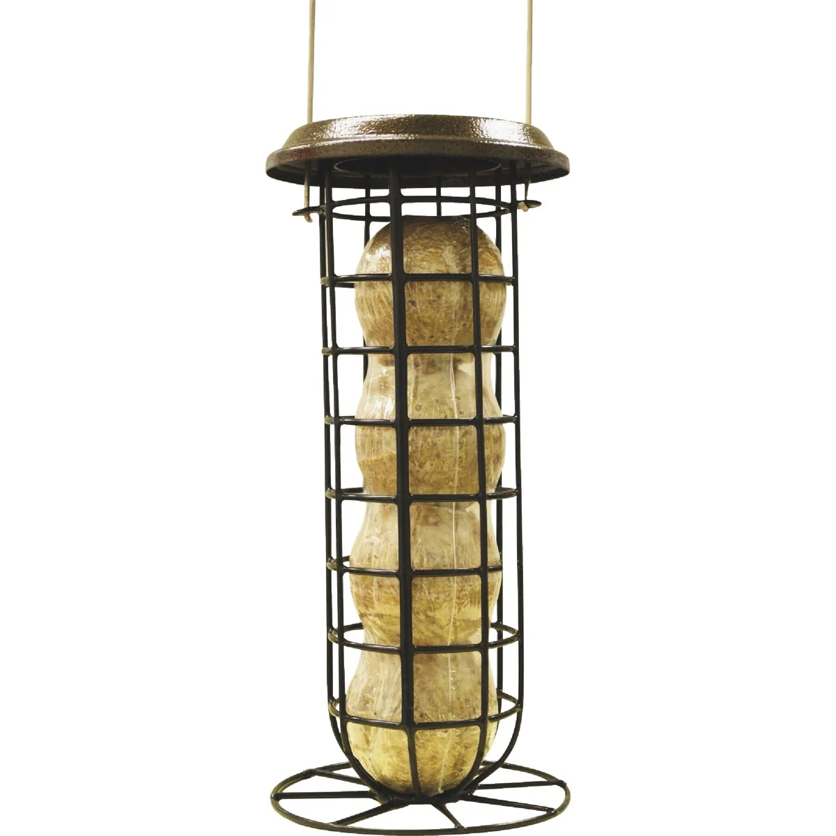 Quality Wildlife Sciences Metal Mesh Suet Ball Feeder Minimalist