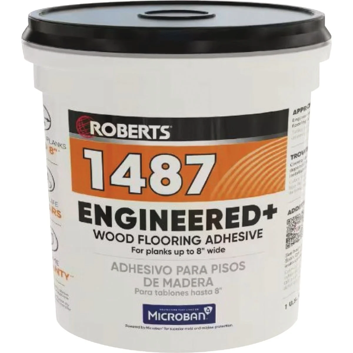 Prestigious Roberts 1487 Engineered 1 Gal. Wood Flooring Adhesive High-Performance