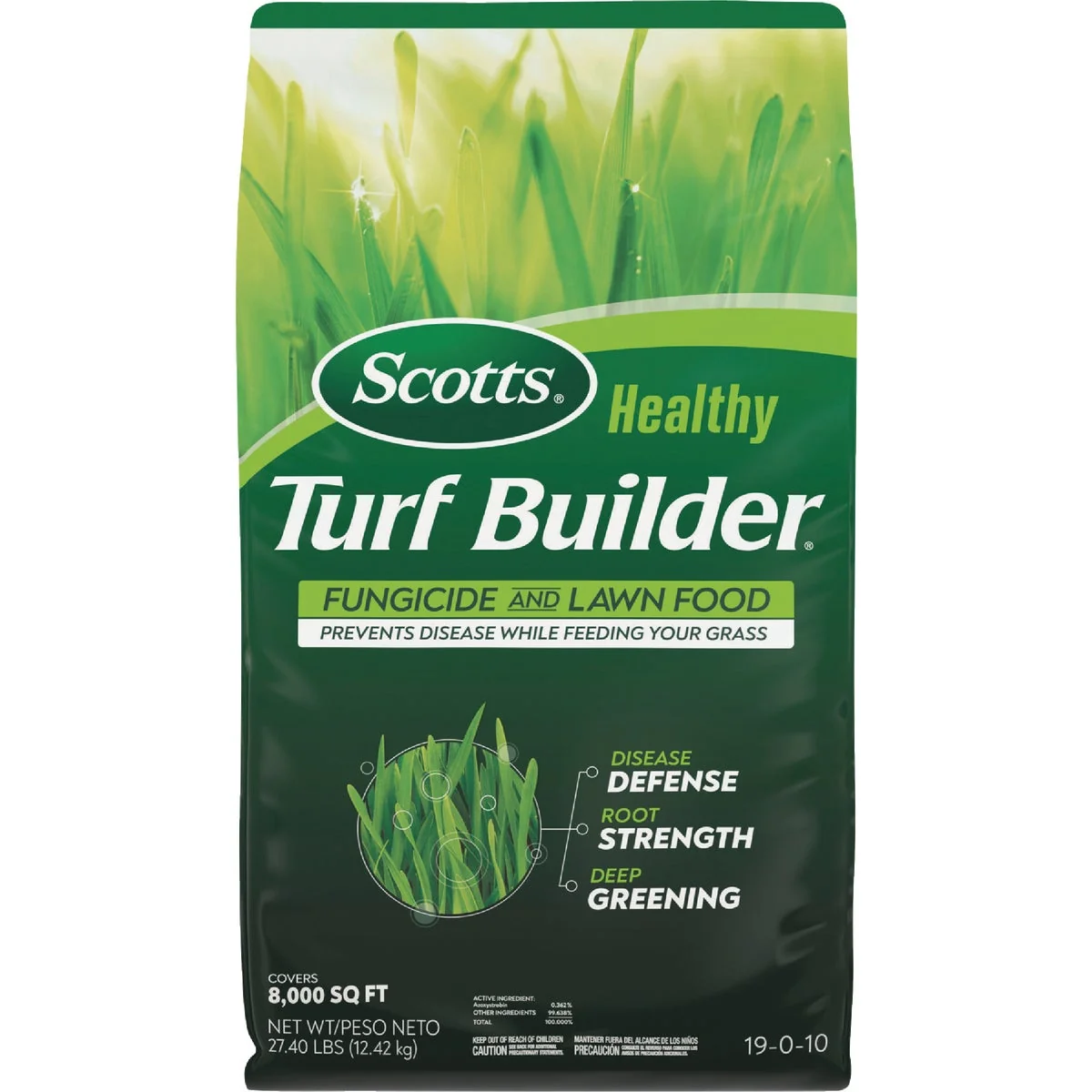 Casual Scotts Turf Builder 8000 Sq. Ft. 27.40 Lb. Fungicide Lawn Food Trendy