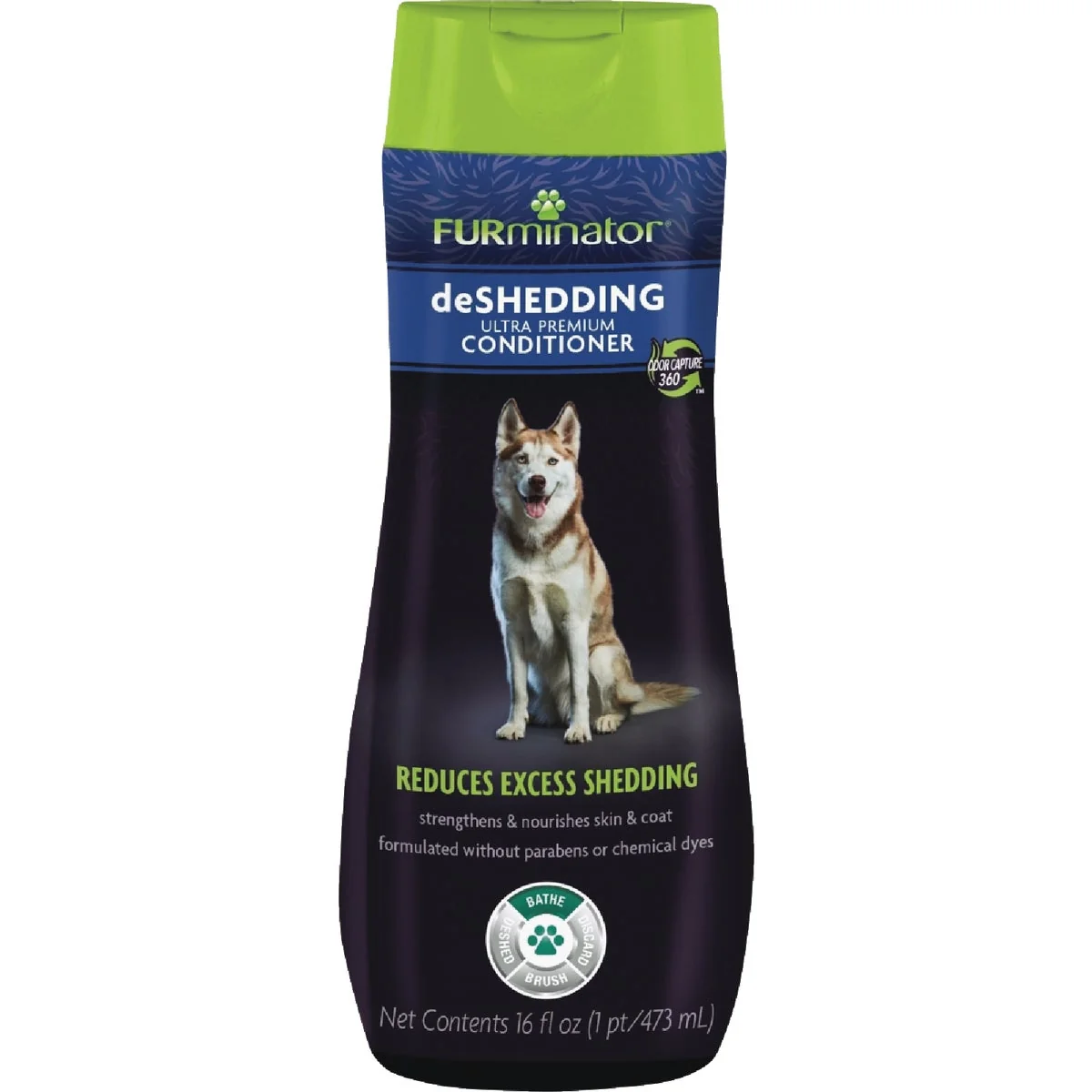 Practical Furminator 16 Oz. Deshedding Ultra Premium Dog Conditioner Next-Generation