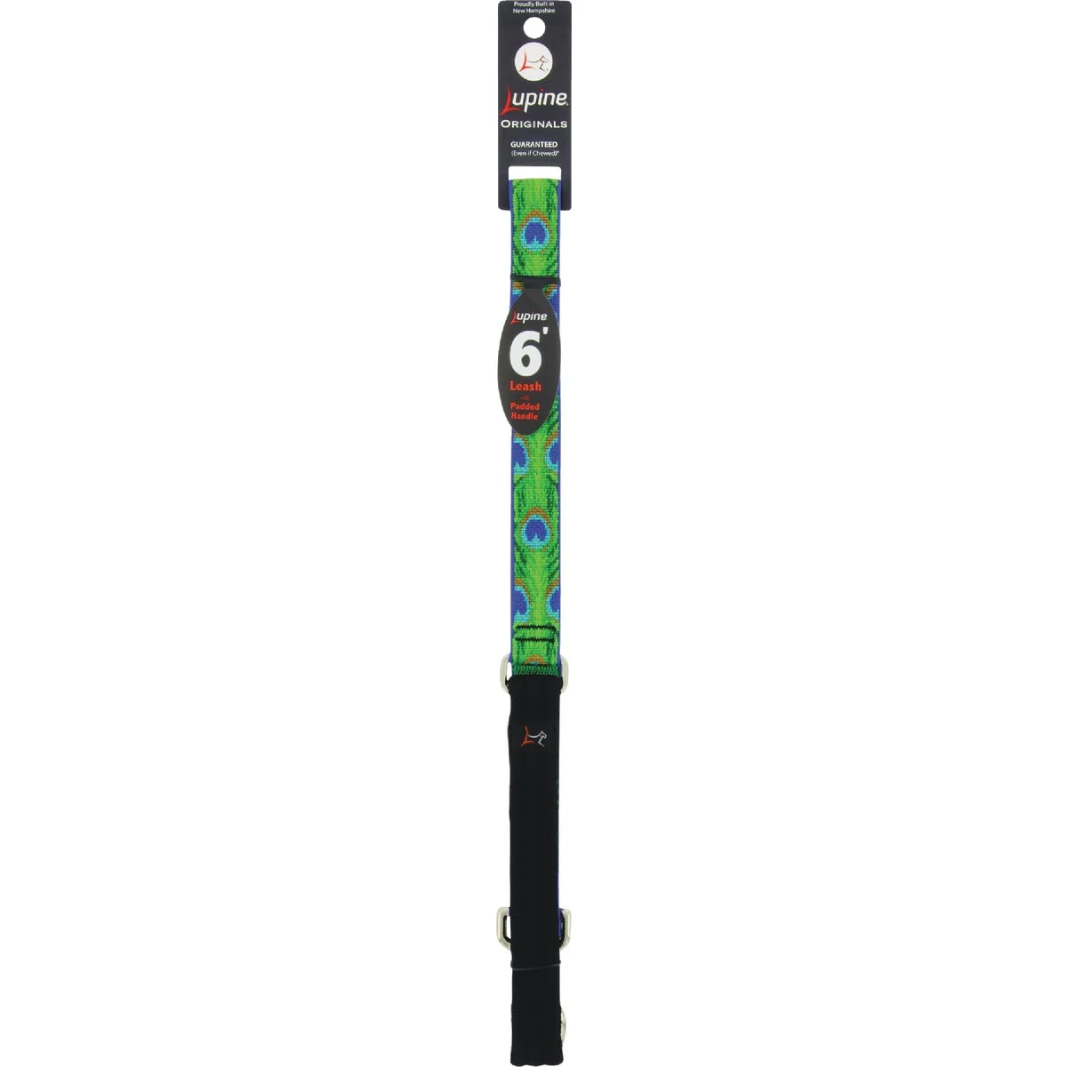 Prestigious Lupine 1 In. x 6 Ft. Tail Feather Dog Leash Professional
