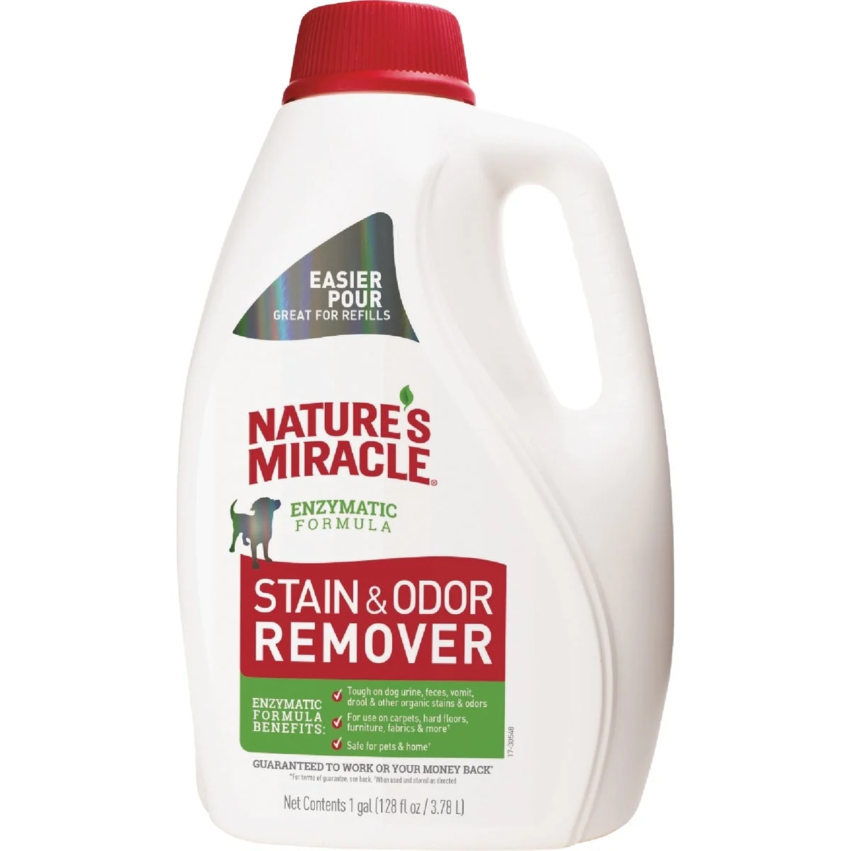 Durable Nature's 128 Oz. Liquid Dog Stain Odor Remover Fast